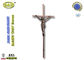 जिंक मिश्र धातु पार zamak crucifix / ताबूत सजावट D051 इटली गुणवत्ता कांस्य रंग