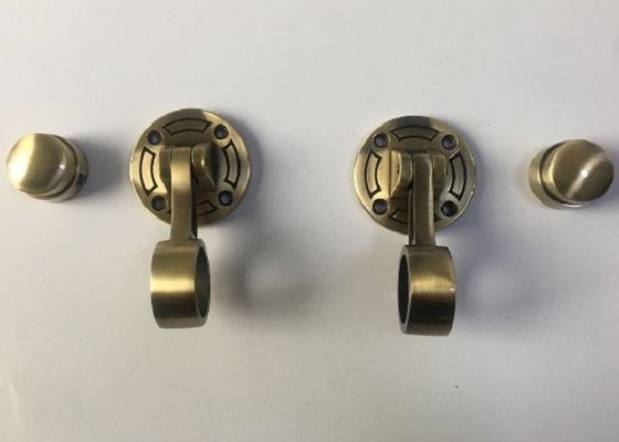 गुणवत्ता  Luxury Zinc Alloy Casket Handle H058 / Coffin Accessories Handles Diameter 3 Cm फैक्टरी