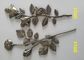 धातु ताबूत सजावट ज़ामक गुलाब जस्ता मिश्र धातु फूल डी 013 45 सेमी * 13 सेमी प्राचीन कांस्य