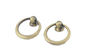 ताबूत सजावट D025 सोने के रंग धातु पेंच dia.4cm के लिए पेंच के साथ zamak अंगूठी